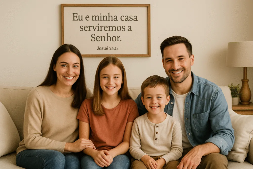 Familia unida e abençoada